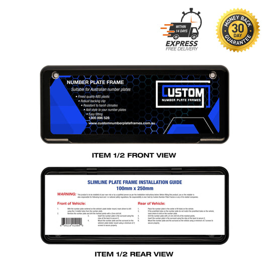 100mm x 315mm Back