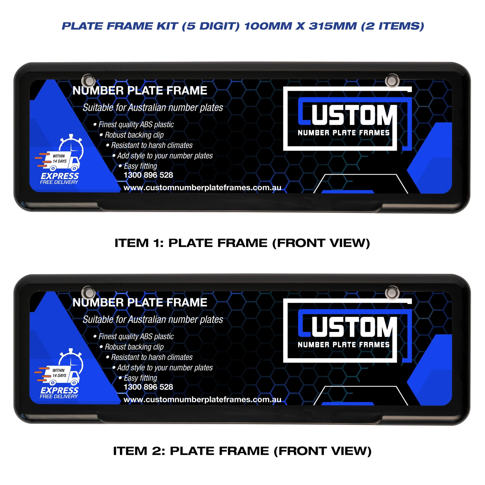 100mm x 315mm