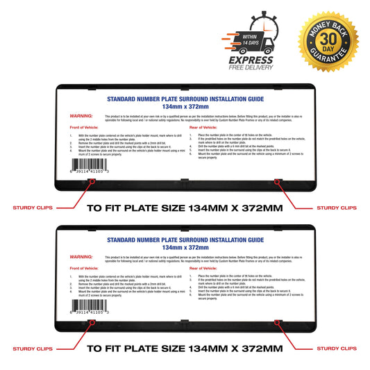 Plate cover surrounds