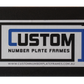 Backing Plate for 3, 4 or 5 Digit Plate 116mm x 290mm Suitable for: All States. - CUSTOM NUMBER PLATE FRAMES