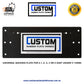 Backing Plate for 3, 4 or 5 Digit Plate 116mm x 290mm Suitable for: All States - CUSTOM NUMBER PLATE FRAMES
